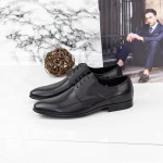 Elegáns férfi cipő 792-046 Fekete Eldemas