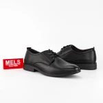 Elegáns férfi cipő 83210 Fekete (D14) Mels