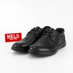 Elegáns férfi cipő 888161 Fekete Mels