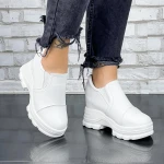 Női sportcipő platformmal 2XN92 Fehér Mei