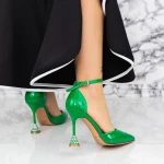 Női sarkú cipő 2DC5 Zöld » MeiMall.hu