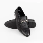 Elegáns férfi cipő A600-1 Fekete » MeiMall.hu