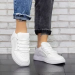 Női tornacipő 2M7 Fehér-Ezüst Mei