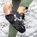 Női sportcipő platformmal 998 Fekete » MeiMall.hu