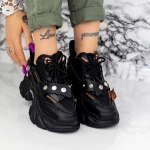 Női tornacipő D8 Fekete Mei
