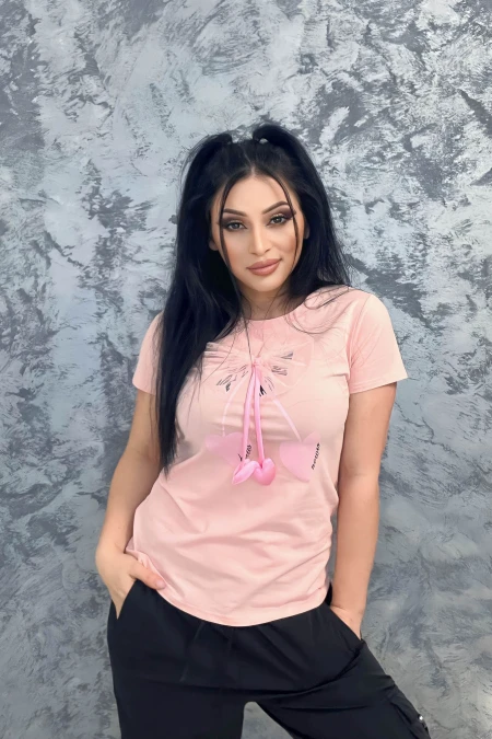 Női póló Z2256 Rózsaszín » MeiMall.hu