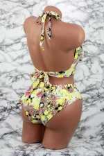 Női fürdőruha F56-2 Sárga » MeiMall.hu