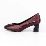 Vastag sarkú cipő 7395 Burgundia Formazione