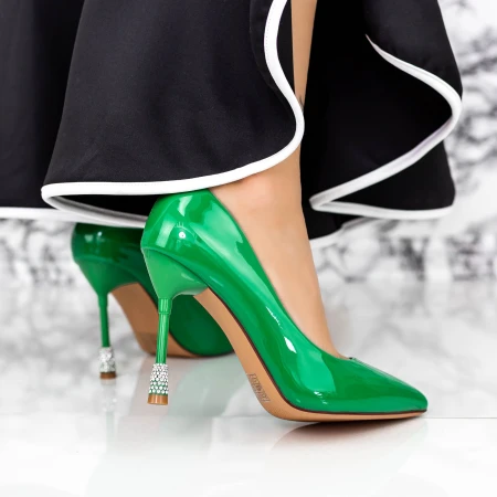 Stiletto cipő 2DC8 Zöld » MeiMall.hu