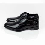 Elegáns férfi cipő 016 Fekete Elion