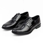 Elegáns férfi cipő 011 Fekete Elion