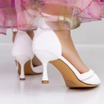 Vékony sarkú cipő 3DC21 Fehér » MeiMall.hu