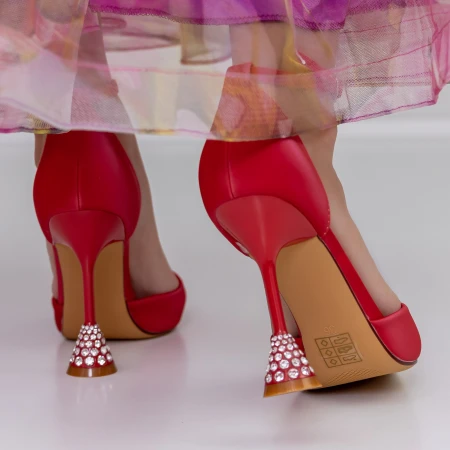 Stiletto cipő 2DC5 Piros » MeiMall.hu