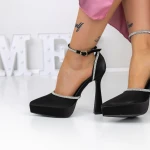 Női sarkú cipő és platform 3XKK8 Fekete » MeiMall.hu