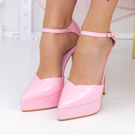 Női sarkú cipő és platform 3XKK9 Rózsaszín » MeiMall.hu