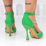 Stiletto cipő 3XKK22 Zöld » MeiMall.hu