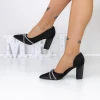 Vastag sarkú cipő 3XKK16 Fekete Mei