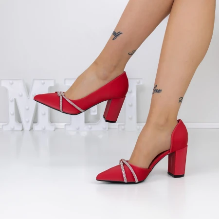 Vastag sarkú cipő 3XKK16 Piros » MeiMall.hu