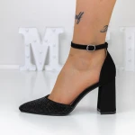 Vastag sarkú cipő 2YXD67 Fekete Mei