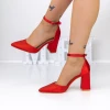 Vastag sarkú cipő 2YXD67 Piros Mei