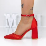 Vastag sarkú cipő 2YXD67 Piros » MeiMall.hu