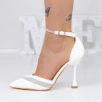 Stiletto cipő 3XKK23 Fehér » MeiMall.hu