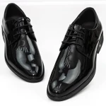 Elegáns férfi cipő 8D7605 Fekete » MeiMall.hu