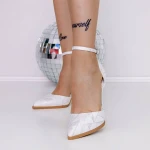 Stiletto cipő 3DC30 Fehér » MeiMall.hu