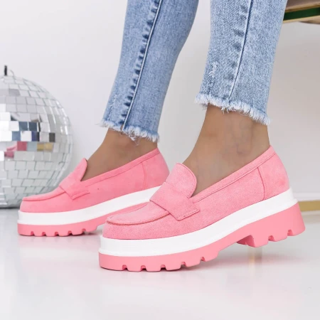 Női alkalmi cipő 3LE20 Rózsaszín » MeiMall.hu