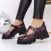 Női alkalmi cipő 3LE21 Burgundia Mei
