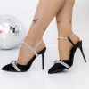 Stiletto cipő 3DC29 Fekete Mei