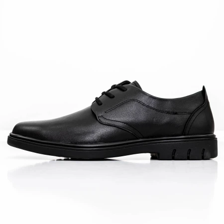 Elegáns férfi cipő YS17010 Fekete (P04) Mels