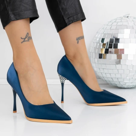 Stiletto cipő 3DC27 Kék » MeiMall.hu