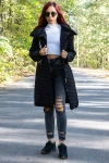 Női kabát G252 Fekete | Fashion