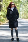 Női kabát G236 Fekete | Fashion