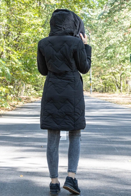 Női kabát G236 Fekete » MeiMall.hu