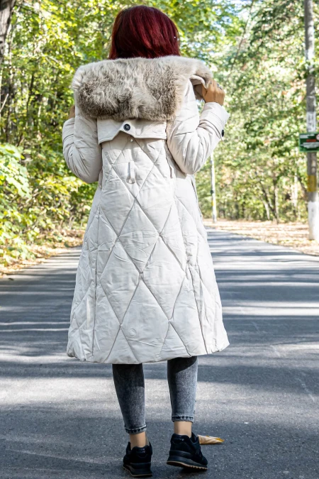 Női kabát G618 Bézs » MeiMall.hu