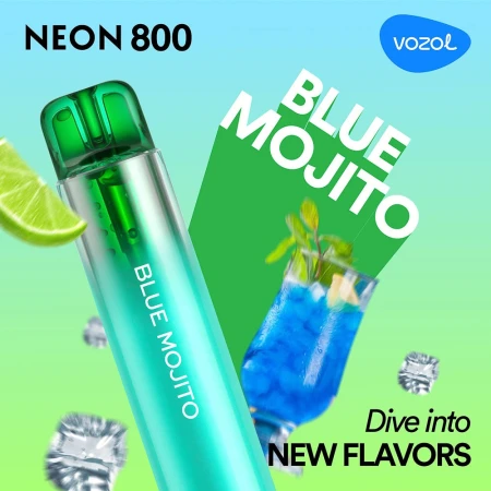 Eldobható elektronikus cigaretta NEON800 BLUE MOJITO » MeiMall.hu