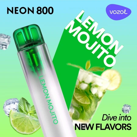 Eldobható elektronikus cigaretta NEON800 LEMON MOJITO » MeiMall.hu