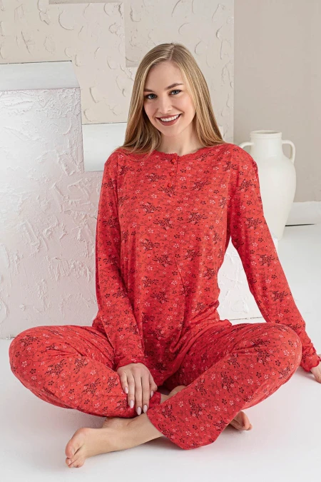 Női pizsama PJ06 Piros » MeiMall.hu
