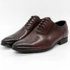 Elegáns férfi cipő 792-047 Burgundia | Eldemas