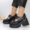 Női alkalmi cipő 3WL95 Fekete | Mei