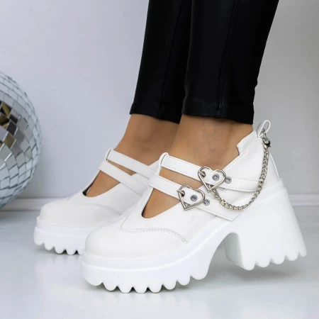 Női alkalmi cipő 3WL95 Fehér » MeiMall.hu