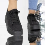Női tornacipő 3B33 Fekete » MeiMall.hu
