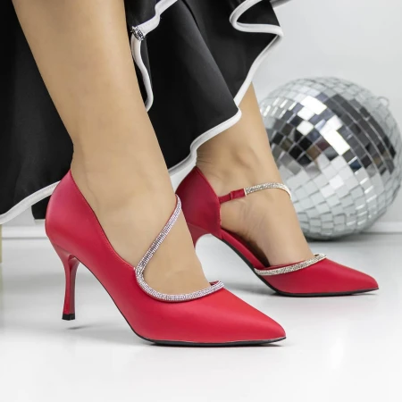 Stiletto cipő 3XKK61 Piros » MeiMall.hu