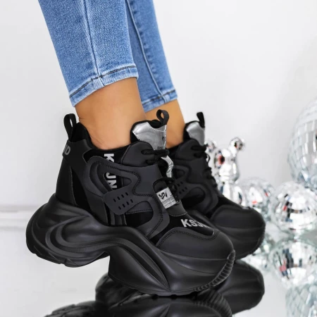 Női alkalmi cipő 3SJN25 Fekete » MeiMall.hu