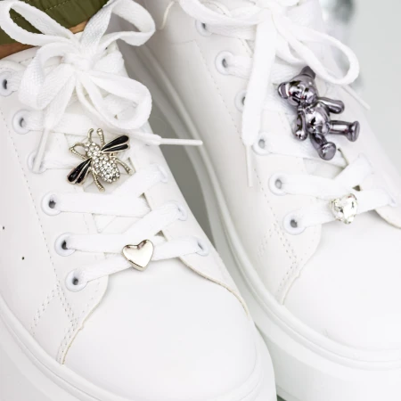 Női tornacipő 3B37 Fehér » MeiMall.hu