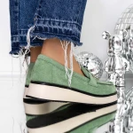 Női alkalmi cipő 3LE37 Zöld » MeiMall.hu