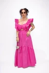 Női ruha L303-6899 Rózsaszín | Timiami
