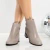 Botine cu Toc Gros 3AL83 GREY | MEI